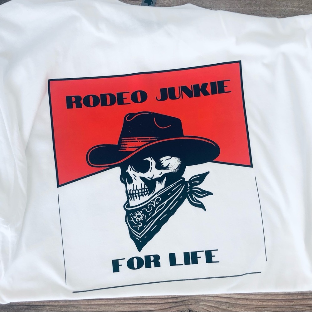 Retro Western inspired tee.